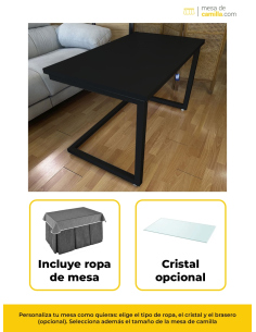 Conjunto Mesa Camilla...