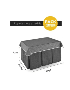 Mesacamilla rectangular completa 2