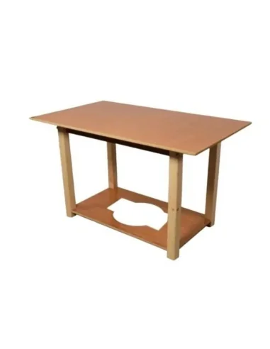 mesa de madera a medida