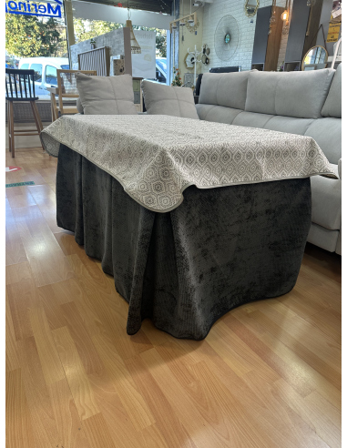 Ropa de Mesa Camilla Tejido Rústico...