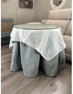 Ropa redonda mesa camilla...