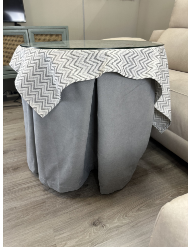 Ropa redonda mesa camilla Antimanchas...