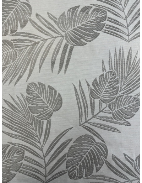 Tapete para Mesa Camilla Palmeras Gris