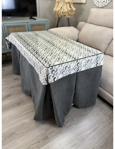 Varios Colores - Triple Grueso Antimanchas 10 Pliegues con Tapete Deluxe de Regalo