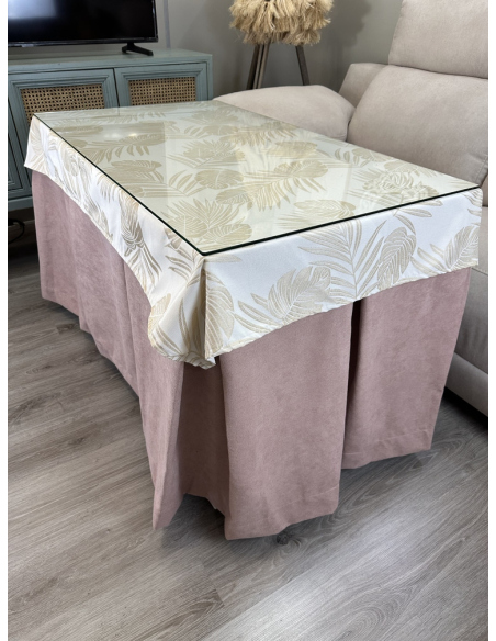 Varios Colores - Triple Grueso Antimanchas 10 Pliegues con Tapete Deluxe