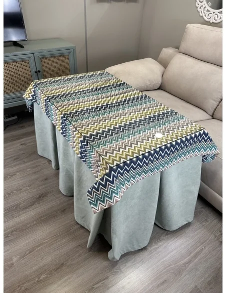 Varios Colores - Triple Grueso Antimanchas 10 Pliegues con Tapete Deluxe de Regalo