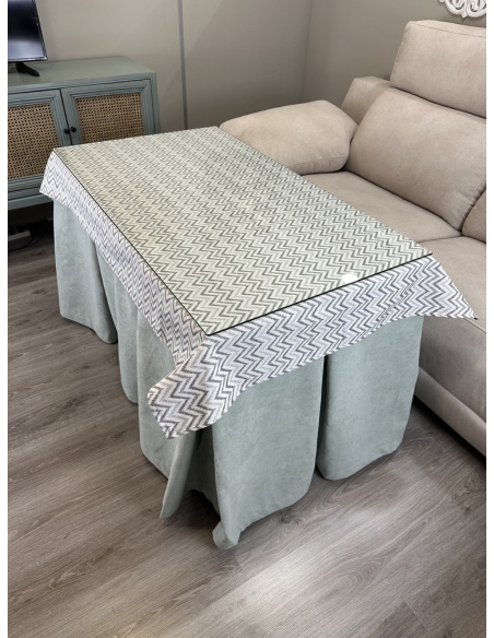 Varios Colores - Triple Grueso Antimanchas 10 Pliegues con Tapete Deluxe