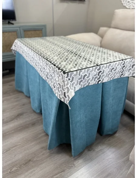 Varios Colores - Triple Grueso Antimanchas 10 Pliegues con Tapete Deluxe de Regalo