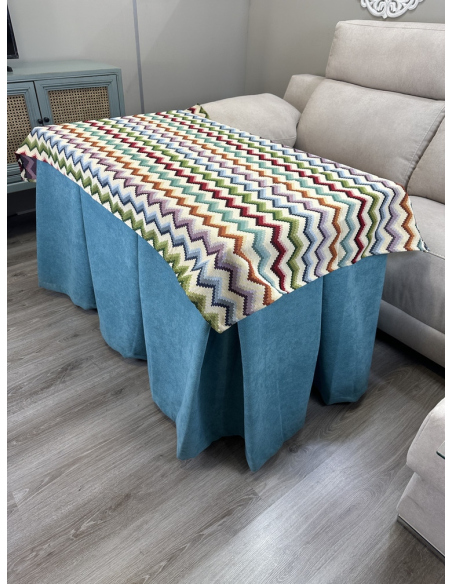 Varios Colores - Triple Grueso Antimanchas 10 Pliegues con Tapete Deluxe