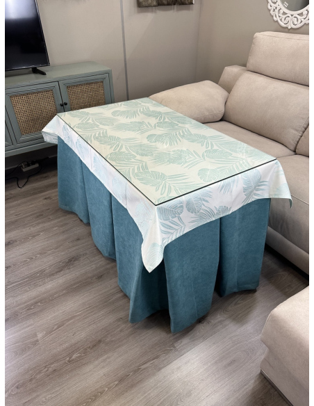 Varios Colores - Triple Grueso Antimanchas 10 Pliegues con Tapete Deluxe