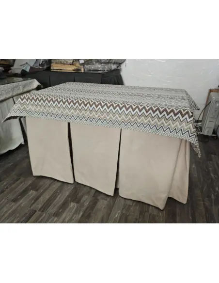 Varios Colores - Triple Grueso Antimanchas 10 Pliegues con Tapete Deluxe de Regalo