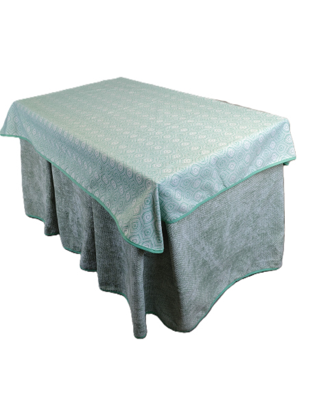 Pack Ropa de Mesa Camilla Tejido Rústico Terciopelo Elegante Extragrueso Varias Medidas