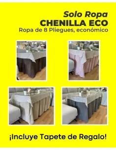 Ropa Chenilla Eco 8...