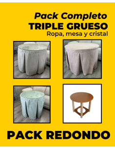 Pack Mesa DM Redonda y Ropa...