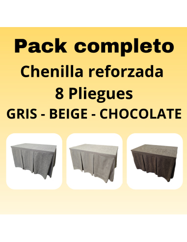Pack completo Ropa Chenilla reforzada...