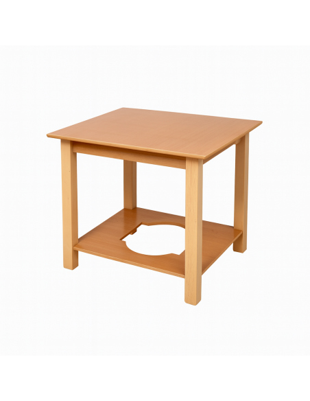 Mesa de Madera Cuadrada Maciza a Medida - Personaliza tu mesa