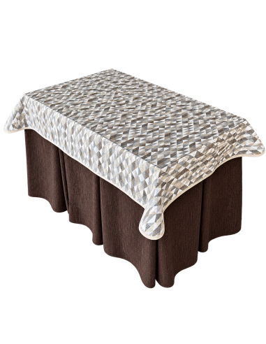 Ropa de Mesa Camilla Doble Grueso 10...