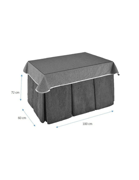 Conjunto doble grueso Mostaza con tapete Líbano Mostaza