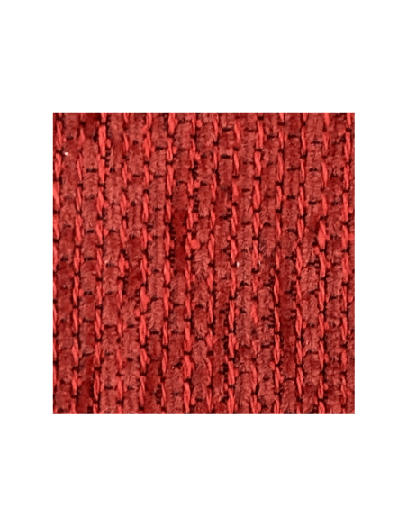 Tapete Diseño Doble Grueso Miranda Rojo