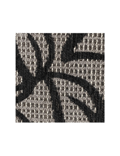 Tapete diseño doble grueso negro