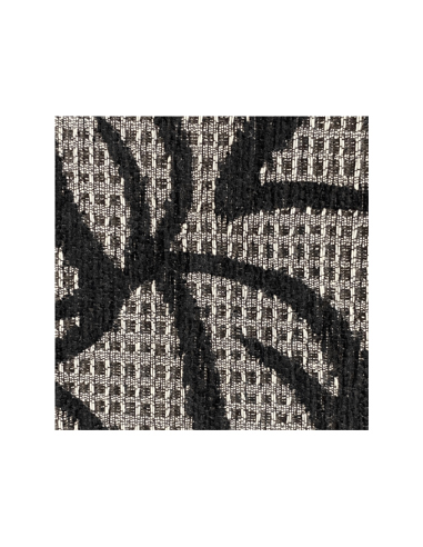 Tapete diseño doble grueso negro