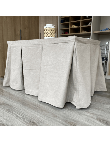 Ropa de Mesa Camilla Antimanchas Aterciopelada Triple Grueso 2 Multimedida
