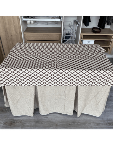 Ropa Chenilla 8 Pliegues Costura...