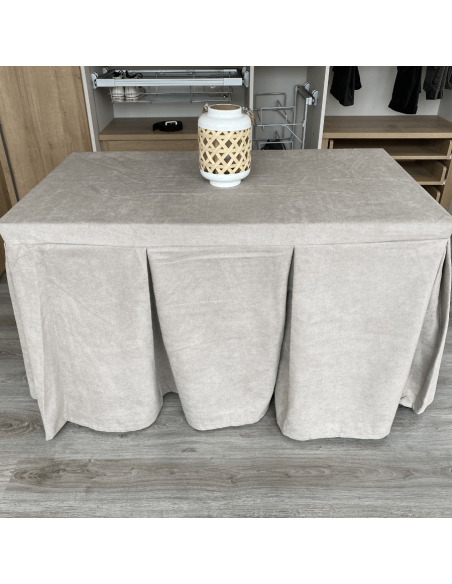 Ropa de Mesa Camilla Antimanchas Aterciopelada Triple Grueso 2 Multimedida