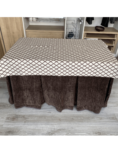 Ropa doble grueso Chocolate con...