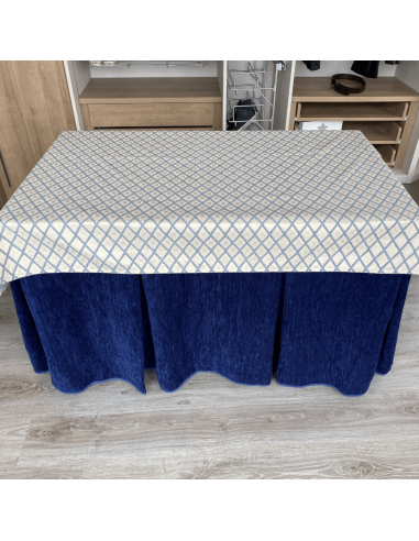 Ropa Doble Grueso Azul Marino con...