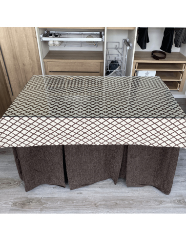 Conjunto Chenilla 8 Pliegues...