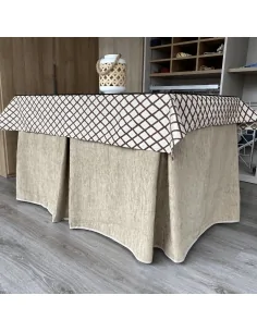 Conjunto doble grueso Beige... 2