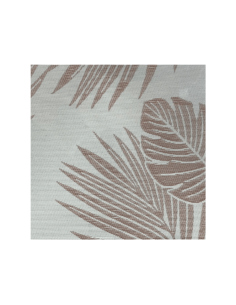 Tapete Antimanchas Flor Rosa