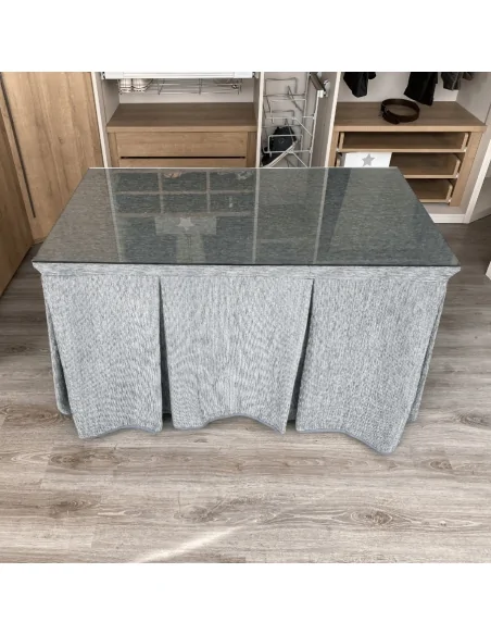 Conjunto básico 6 pliegues Gris