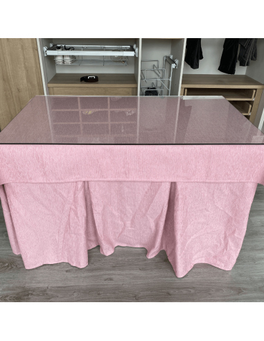 Conjunto Elegante 10 pliegues Rosa...