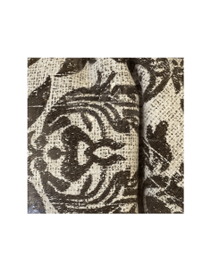 Tapete Antimanchas Triple Grueso Aterciopelado Chocolate