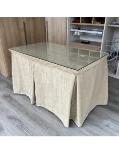 Conjunto doble grueso Beige