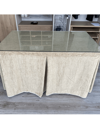 Conjunto doble grueso Beige