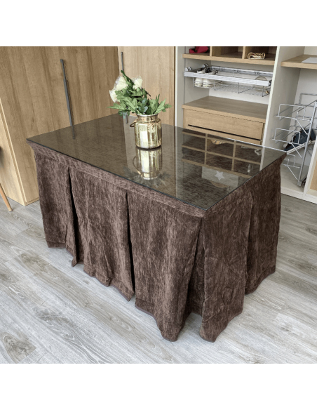 Conjunto doble grueso Chocolate