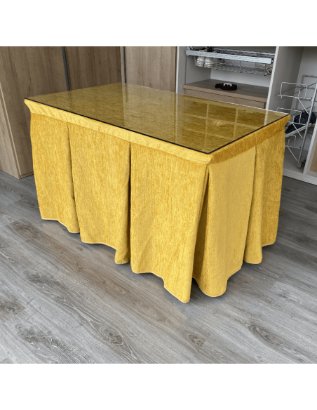 Conjunto doble grueso Mostaza