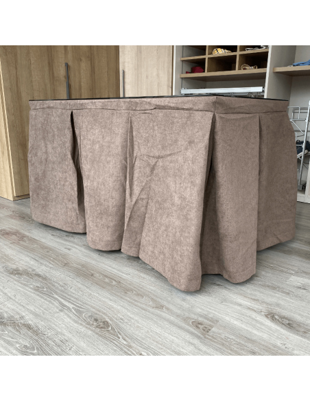 Conjunto antimanchas aterciopelado triple grueso Choco