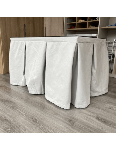 Conjunto antimanchas aterciopelado triple grueso Roca