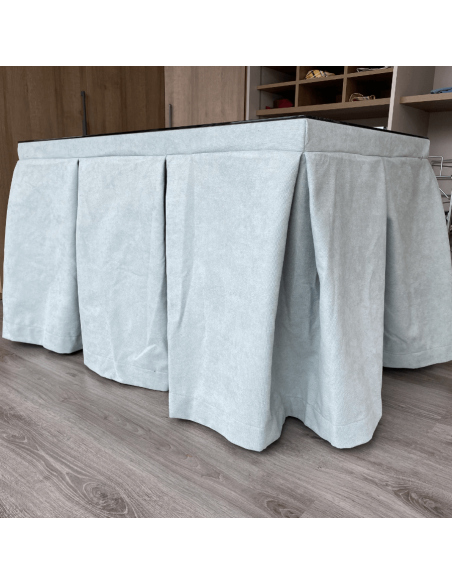 Conjunto antimanchas aterciopelado triple grueso Verde