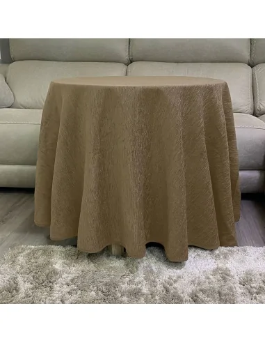 Conjunto Mesa Redonda + Ropa Chenilla... Conjunto Mesa Redonda + Ropa Chenilla...
