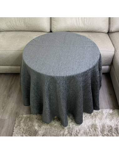 Conjunto Mesa Redonda + Ropa Chenilla...