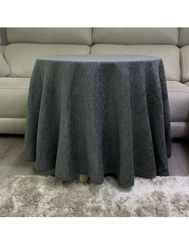 Conjunto Mesa Redonda + Ropa Chenilla...