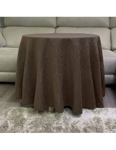 Conjunto Mesa Redonda + Ropa Chenilla... Conjunto Mesa Redonda + Ropa Chenilla...