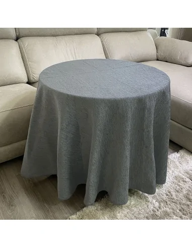 Conjunto Mesa Redonda + Ropa Chenilla... Conjunto Mesa Redonda + Ropa Chenilla...