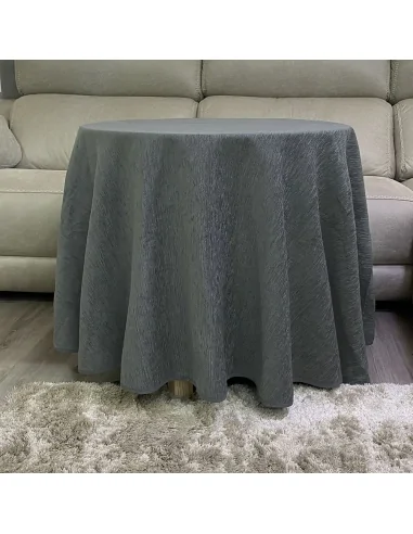 Conjunto Mesa Redonda + Ropa Chenilla... Conjunto Mesa Redonda + Ropa Chenilla...