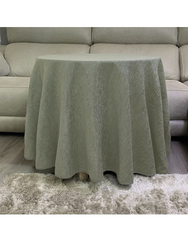 Conjunto Mesa Redonda + Ropa Chenilla...